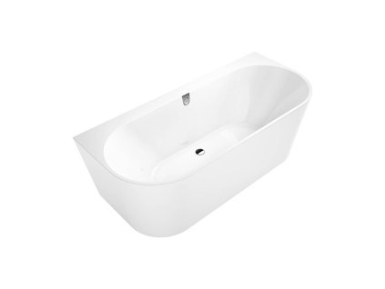 VILLEROY & BOCH OBERON 2.0 Duo Vaňa 180x80cm s panelom ku stene, biela UBQ180OBR9CD00V01 kupelnashop.sk