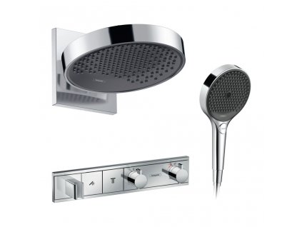 Hansgrohe Rainfinity SET Sprchový systém pod omietku, komplet, chróm