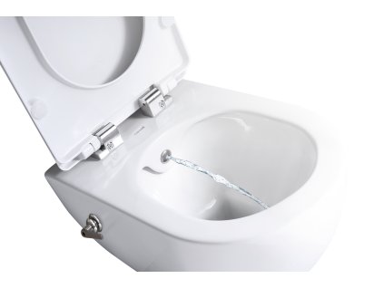 Creavit Remo závesne wc +bidetom s bidetovou tryskou a batériou kupelnashop.sk