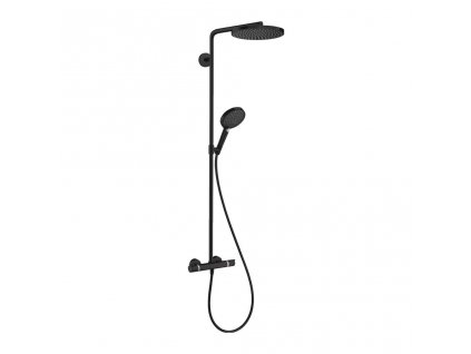 Hansgrohe Raindance Select S čierny shower system 27633670 kupelnashop.sk