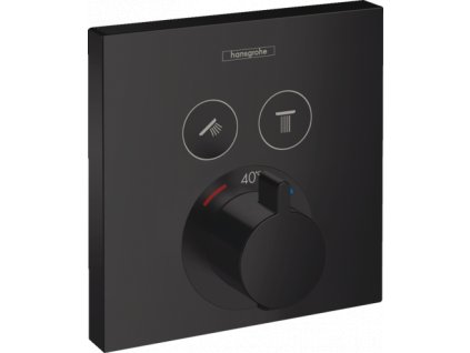 Hansgrohe ShowerSelect batéria termostat čierny 15763670 Kupelnashop.sk