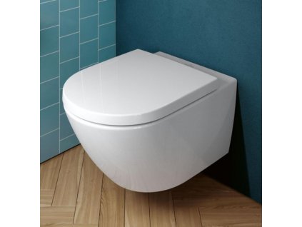 Villeroy & Boch Subway 3.0 set 2v1 závesné WC TwistFlush + spomaľovacie WC sedadlo  4670TS01 Kupelnashop.sk