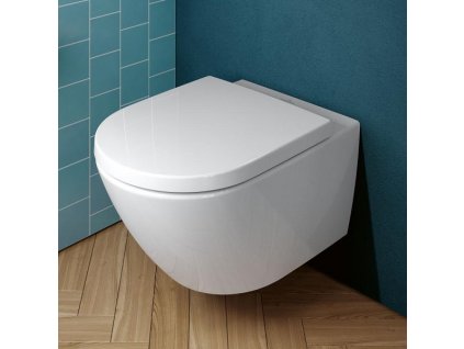 Villeroy&Boch Subway 3.0 závesne wc oplach TwistFlush+wc sedátko obrázok kupelnashop.sk