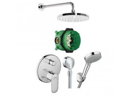 SET Hansgrohe Vernis Blend + Alpi sprchový pod omietkový systém