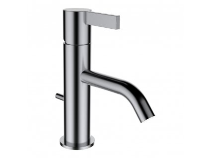 Laufen Kartell umývadlová batéria Inox kartáčovaná oceľ s automatickým výpustom H3113310901011 www.kupelnashop.sk