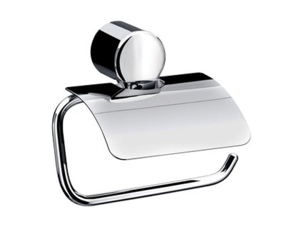 Emco Fino Držiak toaletného papiera s krytom, chróm 840000100 www.kupelnashop.sk