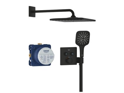 Grohe SmartControl čierny sprochový set kupelnashop.sk