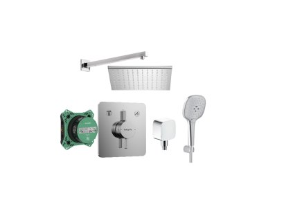 Hansgrohe DuoTurn Q + Alpi pod omietkový SET chróm www.kupelnashop.sk