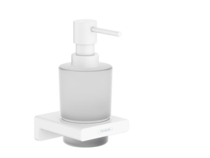 Hansgrohe AddStoris Dávkovač tekutého mydla, matná biela 41745700 www.kupelnashop.sk