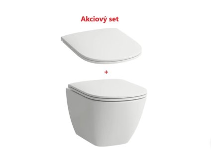 Laufen Lua pack wc Silnet Flush +spomaľovacie wc sedátko kupelnashop.sk