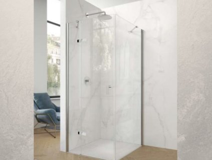 Hüppe Astra - sprchové dvere 100 cm pánty v ľavo Antiplaque PX0004.069.322 www.kupelnashop.sk