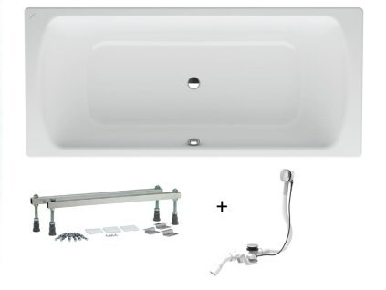 Laufen Pro SET smaltovaná vaňa 180x80cm 2279500000401 www.kupelnashop.sk