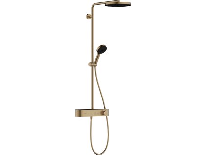 Hansgrohe Pulsify S Showerpipe 260 1jet EcoSmart s termostatom ShowerTablet Select 400, kartáčovaný bronz 24221140 www.kupelnashop.sk
