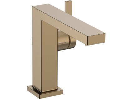 Hansgrohe Tecturis E Páková umývadlová batéria 110 Fine CoolStart EcoSmart+ s odtokovou garnitúrou Push Open, kartáčovaný bronz 73020140 www.kupelnashop.sk