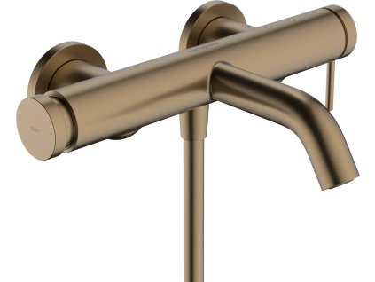 Hansgrohe Tecturis S Páková vaňová batéria nástenná, kartáčovaný bronz 73422140 www.kupelnashop.sk
