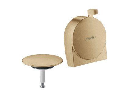 Hansgrohe Exafill S Vrchná sada vaňového výtoku, odtokovej a prepadovej súpravy, kartáčovaný bronz 58117140 www.kupelnashop.sk
