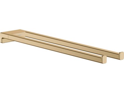 Hansgrohe AddStoris Držiak na uterák dvojramenný, kartáčovaný bronz 41770140 www.kupelnashop.sk