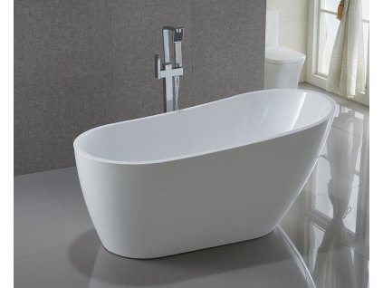 Aqualine TISA voľne stojaca vaňa 170x80cm, biela E1780 www.kupelnashop.sk