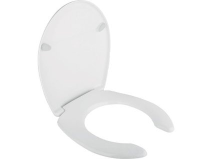 HANDICAP WC sedátko pre telesne postihnutých, biela www.kupelnashop.sk