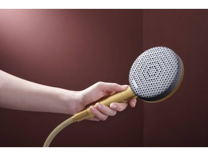 Hansgrohe Raindance Alive Select S sprcha 125, 3jet, EcoSmart, kartáčovaný bronz 24511140 www.kupelnashop.sk