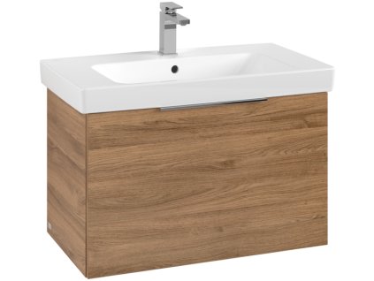 Villeroy&Boch Architectura skrinka 1 zásuvka tmavá Oak Kansas kupelnashop.sk