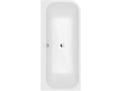 Villeroy & Boch Architectura vaňa ku stene 180x80cm, ľavá UBA180ARE9CL00V-01 www.kupelnashop.sk