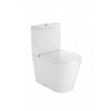 Roca Compact Inspira - set - stojaca WC misa + nádržka + spomaľovacie sedadlo
