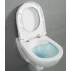 Villeroy & Boch O.Novo - závesné WC + Direct Flush + spomaľovacie WC sedadlo
