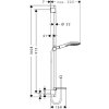 Hansgrohe Raidance Select - sprchový set 26623000  kupelnashop.sk