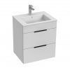 Jika Cube biela skrinka + keramické umývadlo 55 cm H4536121763001