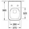 Villeroy & Boch Venticello - závesné WC + Direct Flush + spomaľovacie WC sedadlo