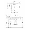 Duravit Dura Square - brúsené umývadlo 60 x 47 cm