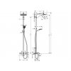 Hansgrohe Crometta E 240 1jet Showerpipe 27298000 tech kupelnashop