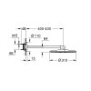 Grohe Rainshower 310 SmartActive Set hlavová sprcha +rameno 26475000 tech kupelnashop
