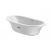 Roca Newcast oválna liatinová vaňa170x85cm biela s protišmykovým dnom A233650007 kupelnashop.sk 1