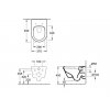 VILLEROY & BOCH Omnia Architectura závesná WC misa s DirectFlush + sedátko so SoftClose 4694HR01 Kupelnashop tech.