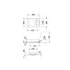 DURAVIT Dura Style SET 2v1 WC misa Rimless + sedátko SensoWash Slim 631001002004300 Kupelnashop tech. 2