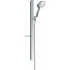 HANSGROHE Raindance Select S120 Sprchová sústava s 3Jet sprchou a poličkou 27648000 kupelnashop.sk
