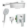 HANSGROHE Set 8 New sprchový systém komplet kupelnashop.sk
