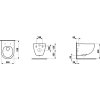 Laufen Pro Pack Rimless WC a spomaľovacie slim WC sedadlo 8669570000001 Kupelnashop.sk tech.