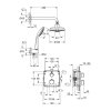 Grohe Grohtherm sprchový termostatický pod omietkový system technicky 34735000 kupelnashop.sk