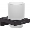 Hansgrohe AddStoris Nádobka pre ústnu hygienu, čierna matná 47149670 www.kupelnashop.sk