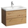 Laufen Lua umývadlo 80x46cm 810087000104 kupelnashop.sk drevo