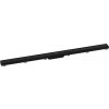 Hansgrohe RainDrain Match Vrchná sada sprchového žľabu 1155 mm, čierna matná 56042670 www.kupelnashop.sk