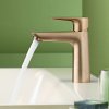 Hansgrohe Talis E umyvadlová batéria vo farbe kartačovaný bronz kupelnashop.sk