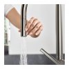 Hansgrohe Talis M54 kuchynska drezová batéria,vyťahovacia sprška 2 polohy, farba nerez kupelnashop.sk