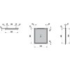 Laufen Frame 25 Zrkadlo 60 x 70cm v ráme lesklý hliník technický H4474029001441 www.kupelnashop.sk