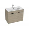 Jika Cube skrinka jaseň + keramické umývadlo 80 cm H4537521765141 www.kupelnashop.sk