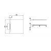 Laufen Pro S sprchová vanička Marbond liaty mramor biela 90 x 90 cm H2101800000001 rozmery www.kupelnashop.sk