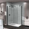 Huppe MyFlex čierna walk in bočna stena 120cm kupelnashop.sk